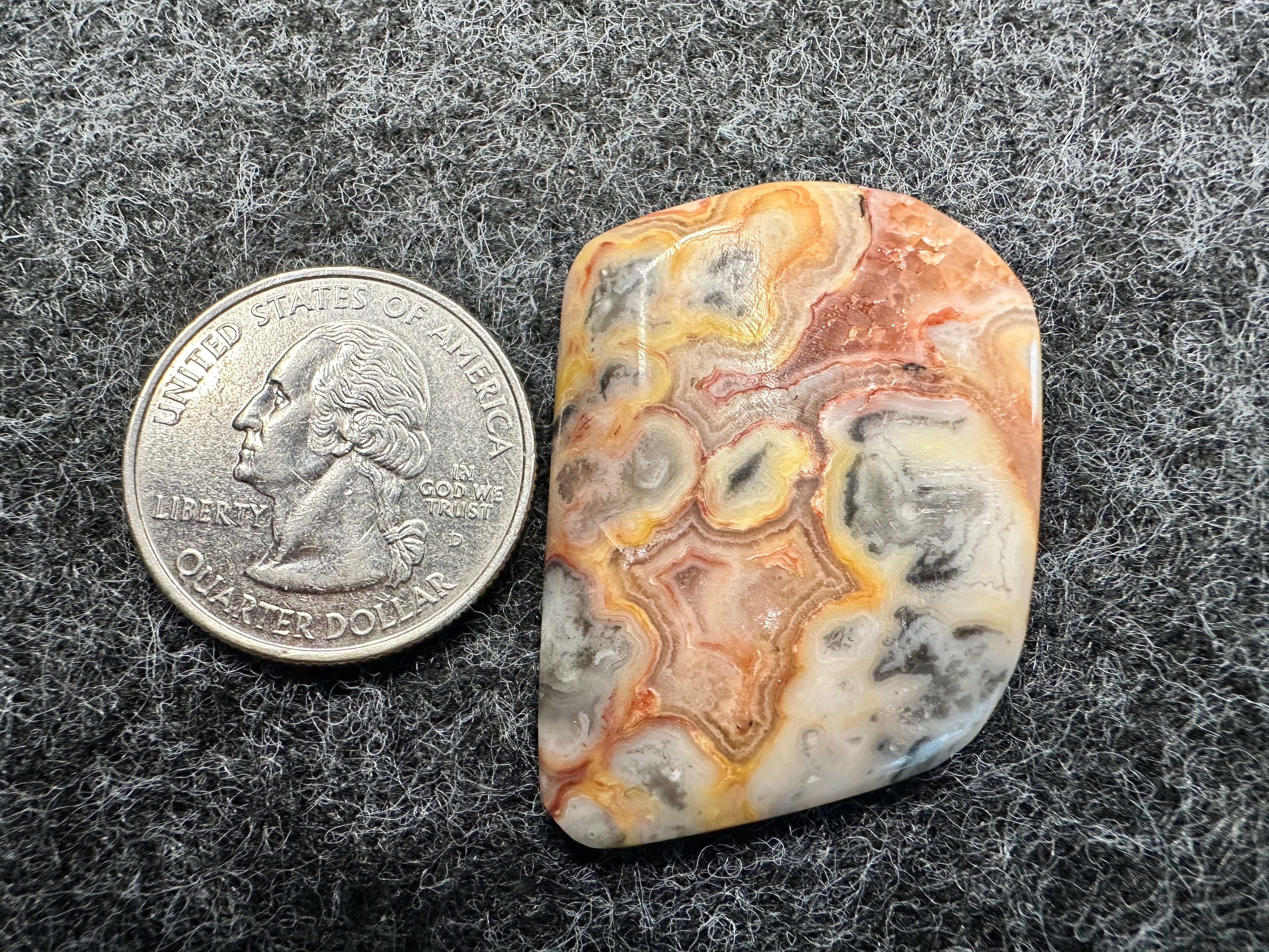 Mexican Crazy Lace Cabochons