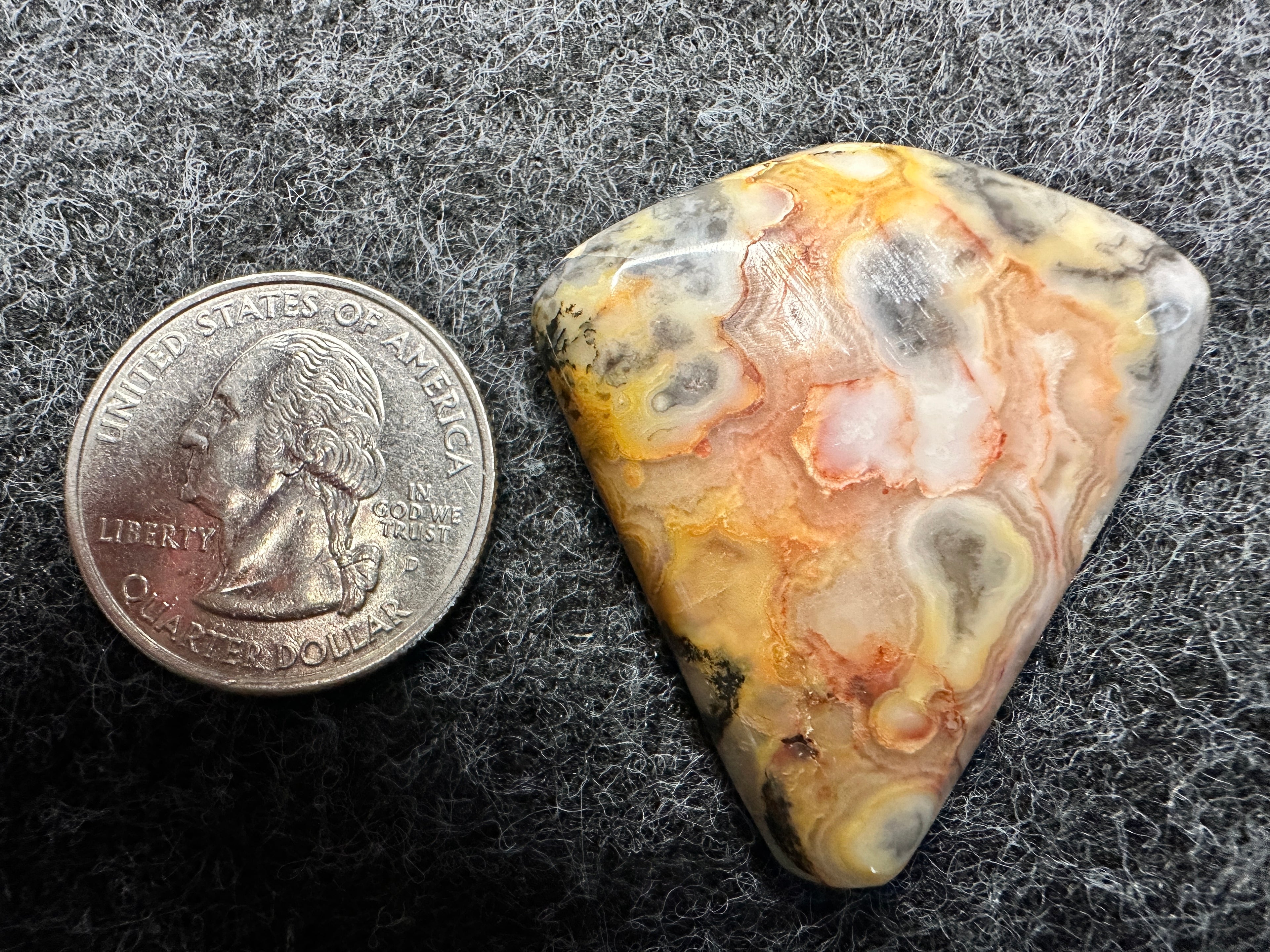 Mexican Crazy Lace Cabochons