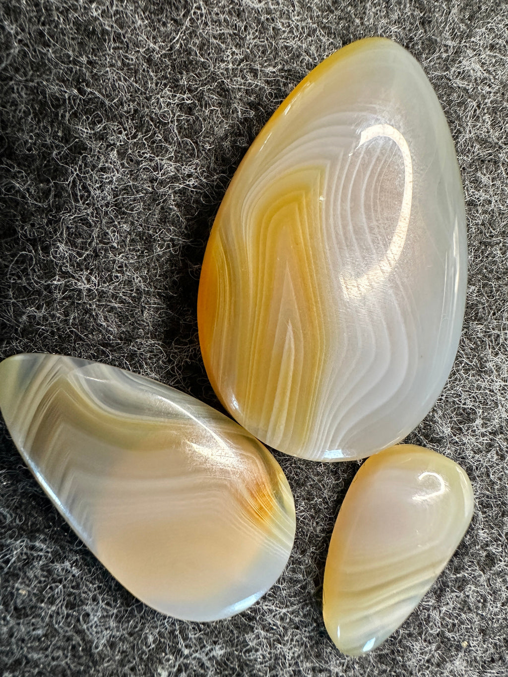 Botswana Banded Agate Cabochons