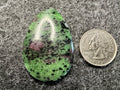 Ruby in Zoisite Cabochons