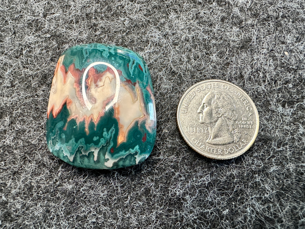 Idaho Sunset Agate Cabochons