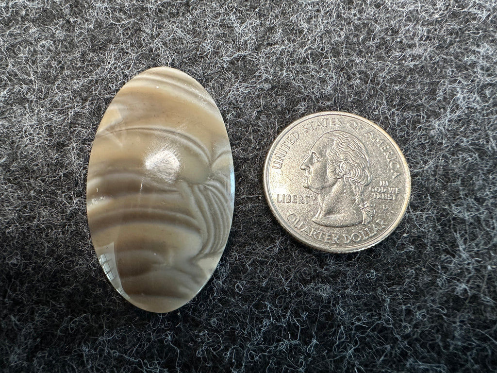 Polish Flint Cabochons