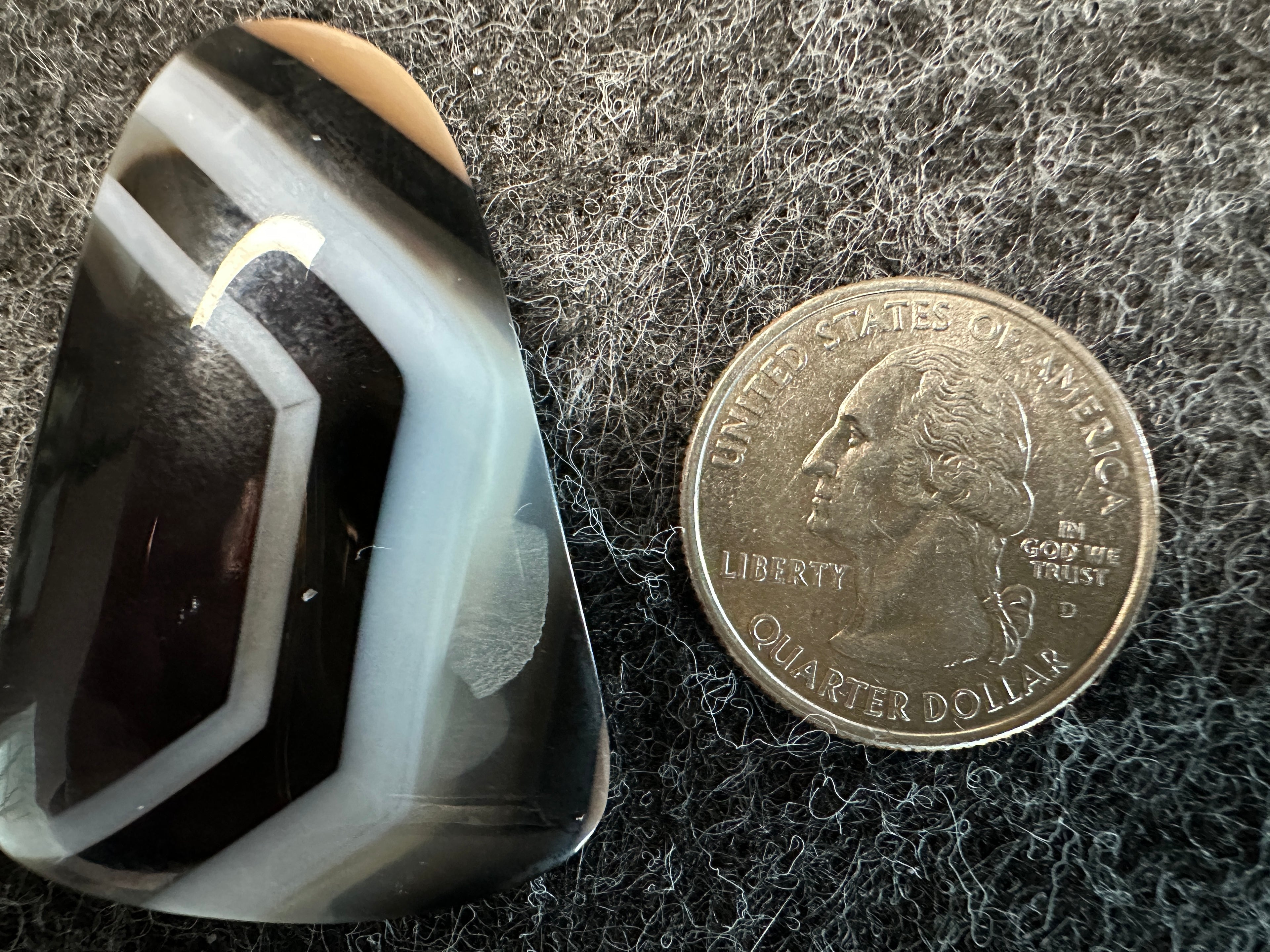 Tuxedo/Suit Agate Cabochons