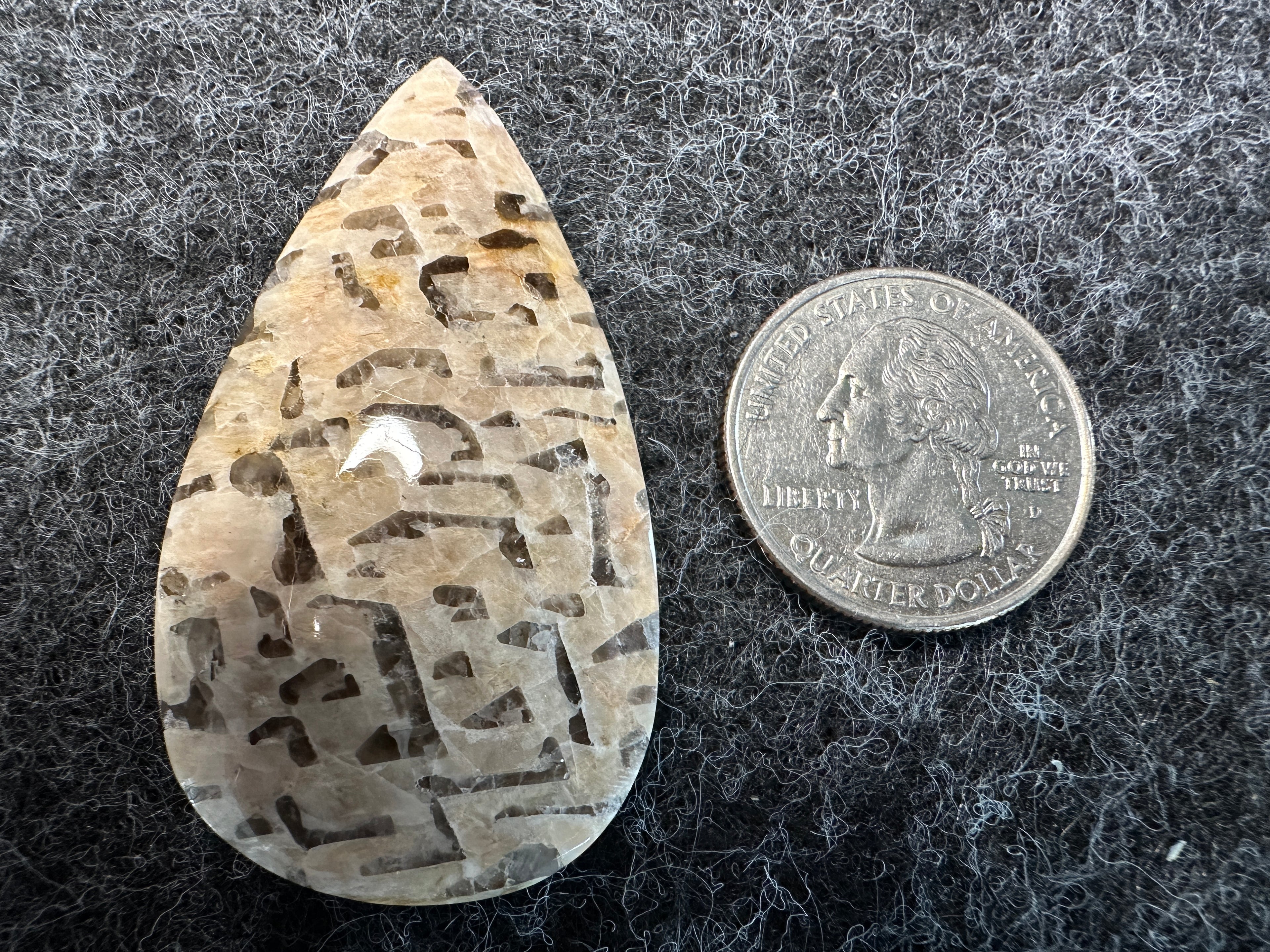 Graphic Feldspar Cabochons