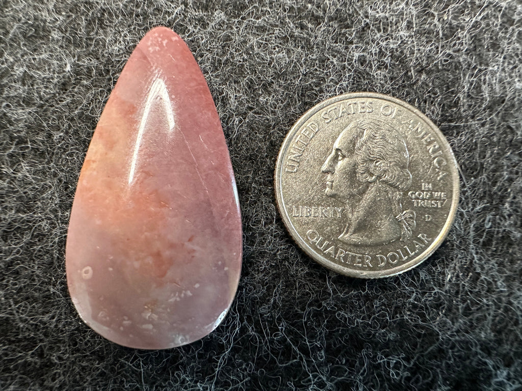 Common Pink Opal Cabochons
