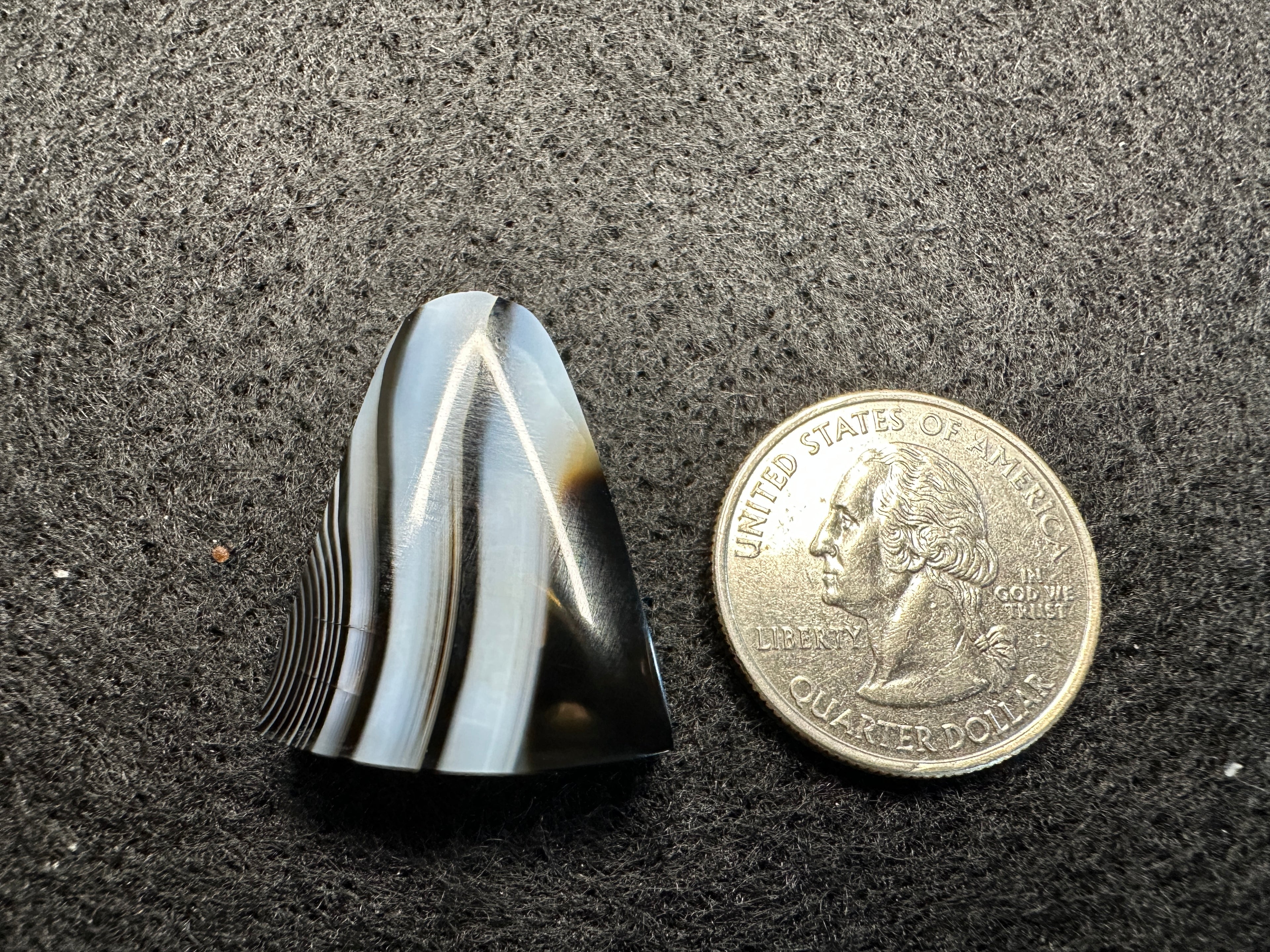 Tuxedo/Suit Agate Cabochons