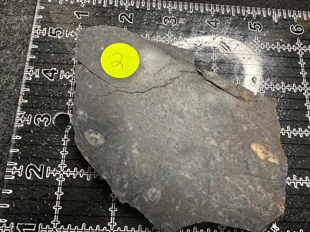Dumortierite Stone Slab .26 lbs  Approx. Size: 6.75 in × 4.75 in × 0.25 in (171 mm × 121 mm × 6 mm)