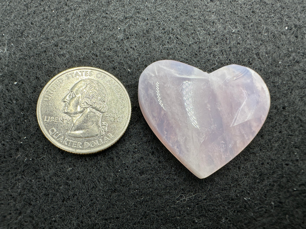 Lavender Rose Quartz Cabochons