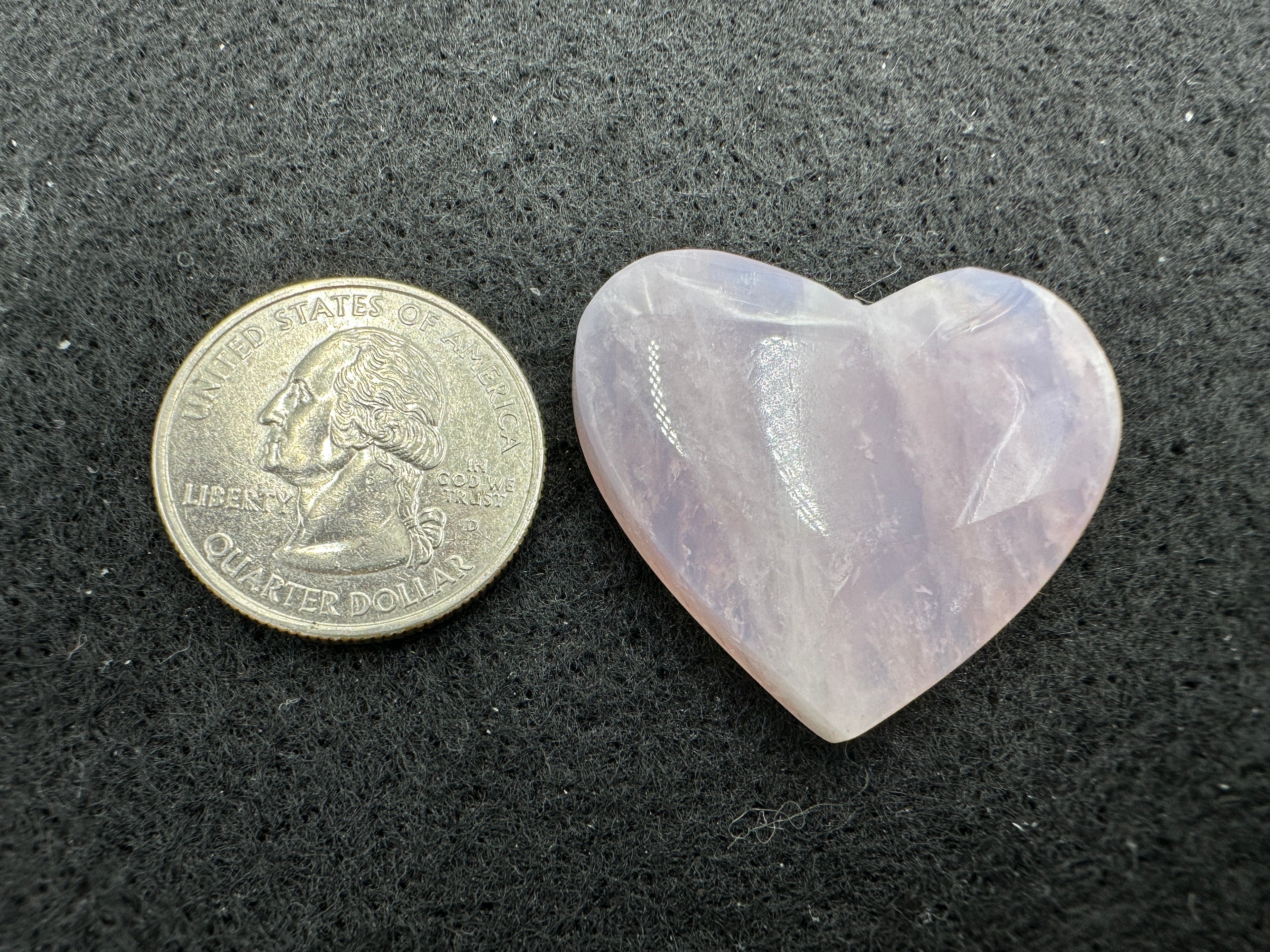 Lavender Rose Quartz Cabochons