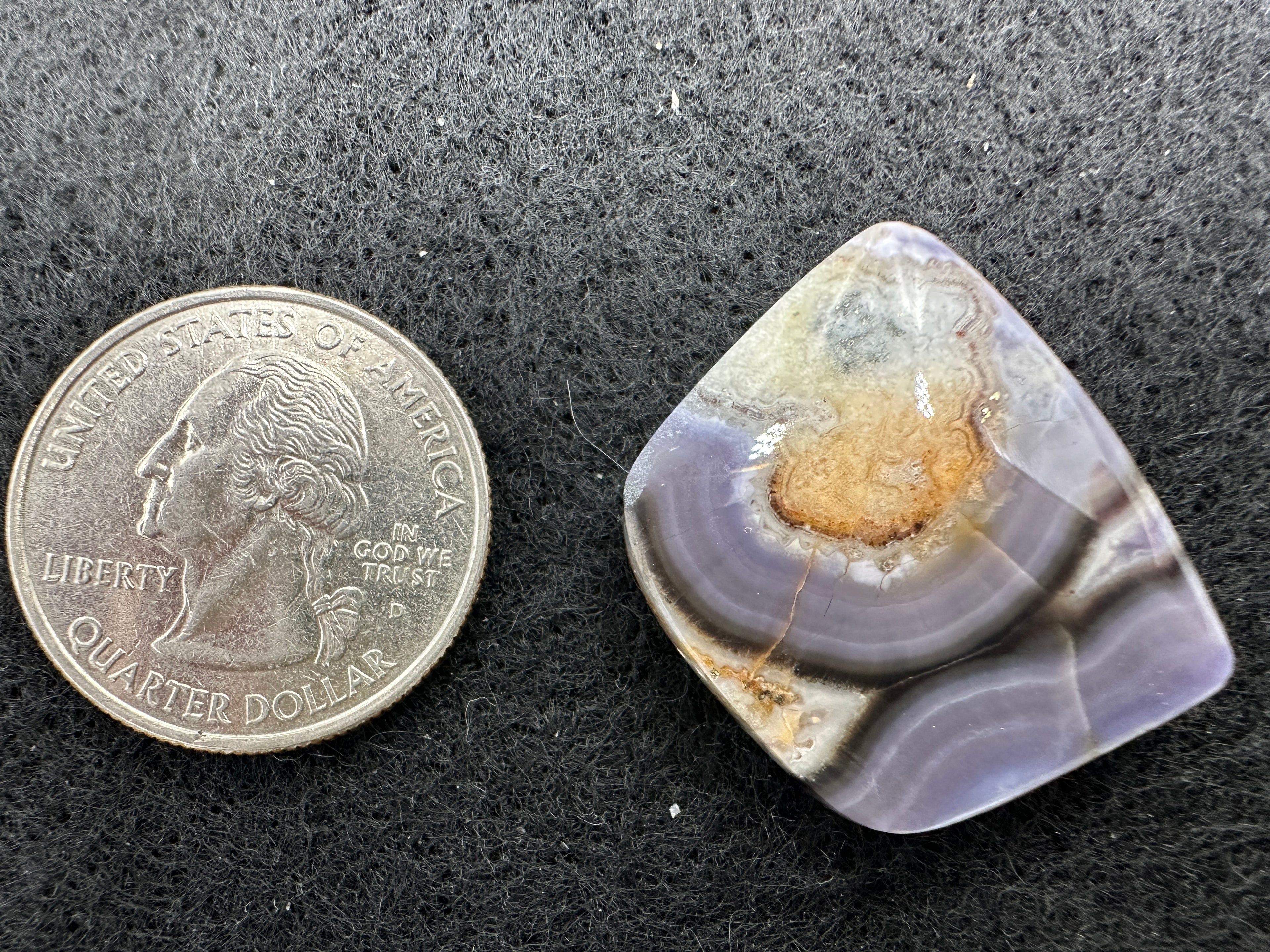 Purple Turkey Agate Cabochons