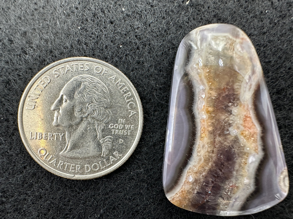Purple Turkey Agate Cabochons