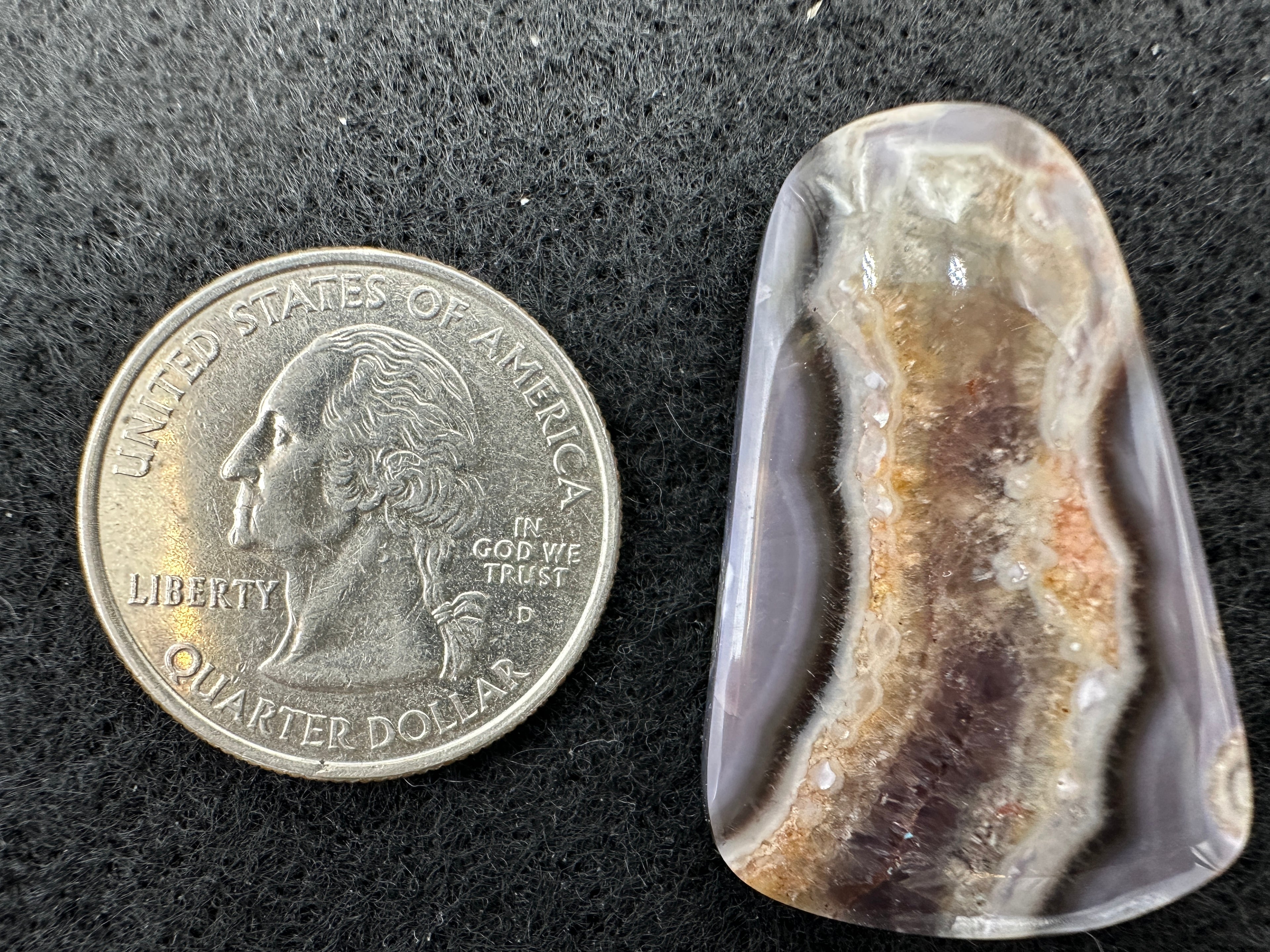 Purple Turkey Agate Cabochons