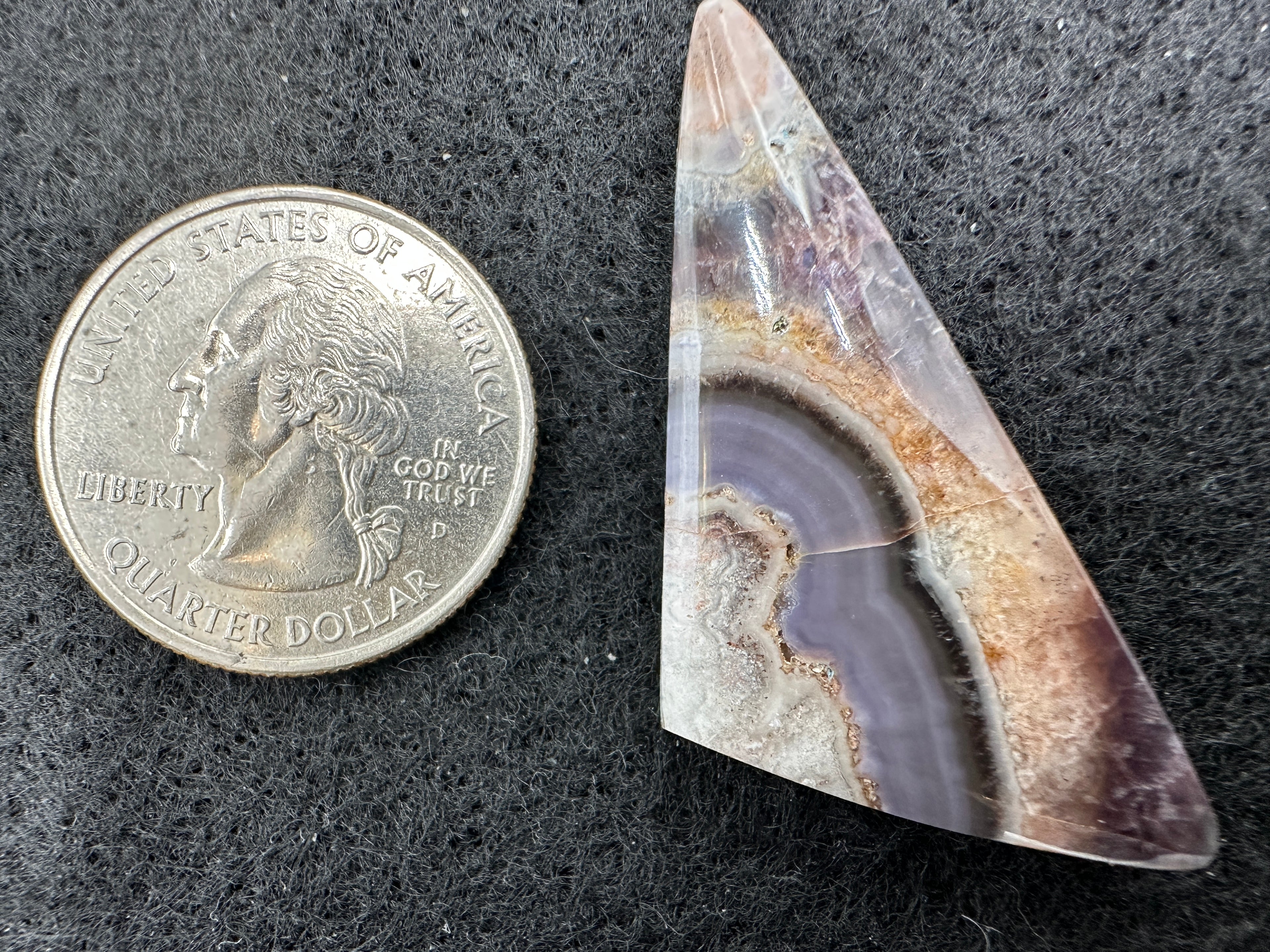 Purple Turkey Agate Cabochons