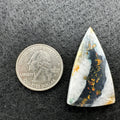 Indonesian Copper Tube Agate Cabochons
