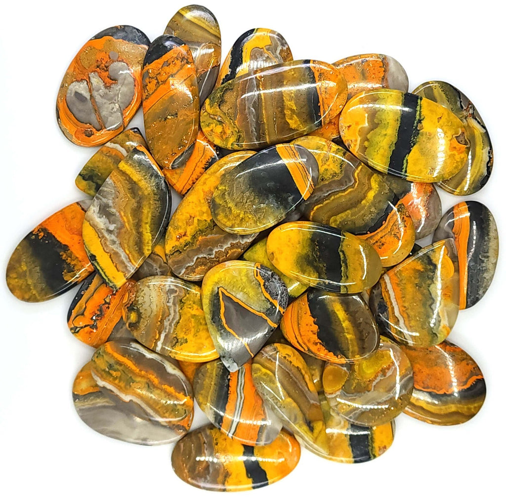 Bumble Bee Jasper Cabochons