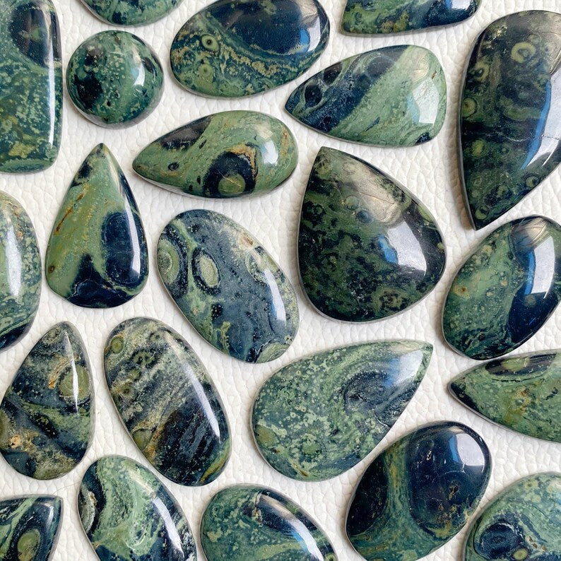 Kambaba Jasper Cabochons