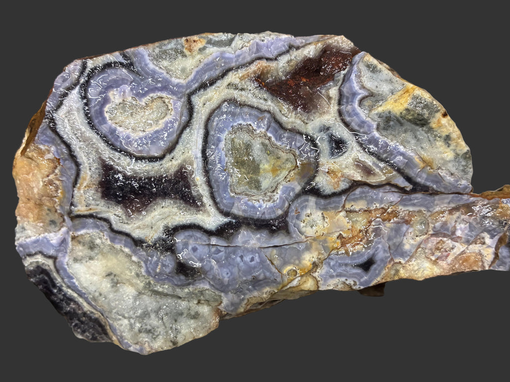 Purple Turkey Agate Cabochons
