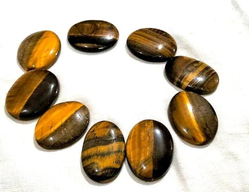 Golden Tiger Eye Cabochons